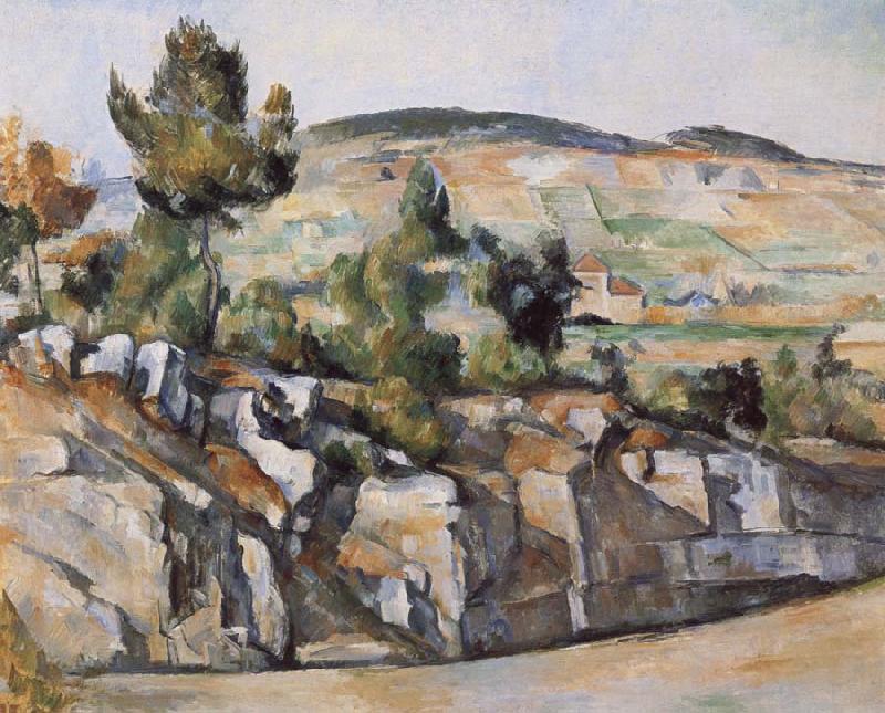 Paul Cezanne Hillside in Provence oil painting picture